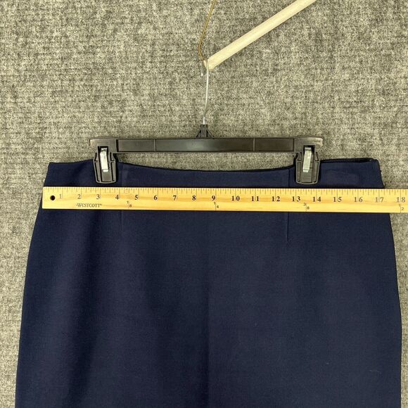 St John Womens 12 Pencil Skirt Workwear Tailored Classiccore Moderncore Refined - Picture 6 of 8